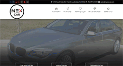 Desktop Screenshot of mynexcar.com